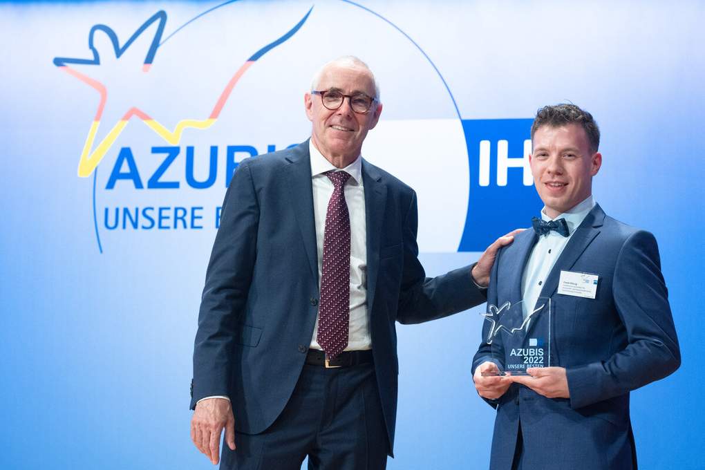 Frank Kössing ist Deutschlands bester Verfahrensmechaniker für Kunststoff- und Kautschuktechnik Foto: HC Plambeck