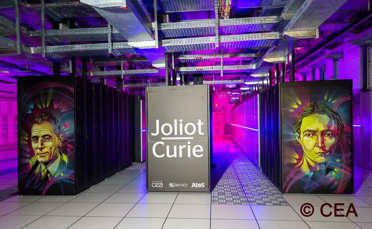 Viel Power: Conti nutzt für Simulationen den Supercomputer „Joliot Curie“. Foto: CEA 