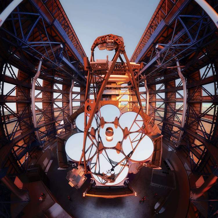Neuer Blick ins Universum ab 2029. Foto: GMTO Corporation