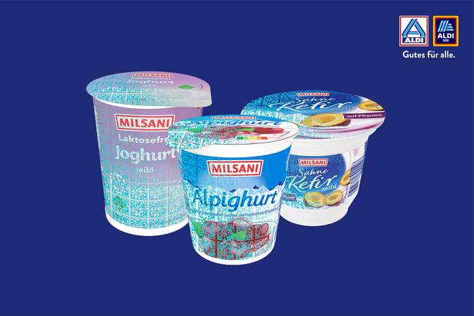 Unsichtbare Wasserzeichen: Sie könnten die Sortierung von Materialien verbessern. Foto: Aldi